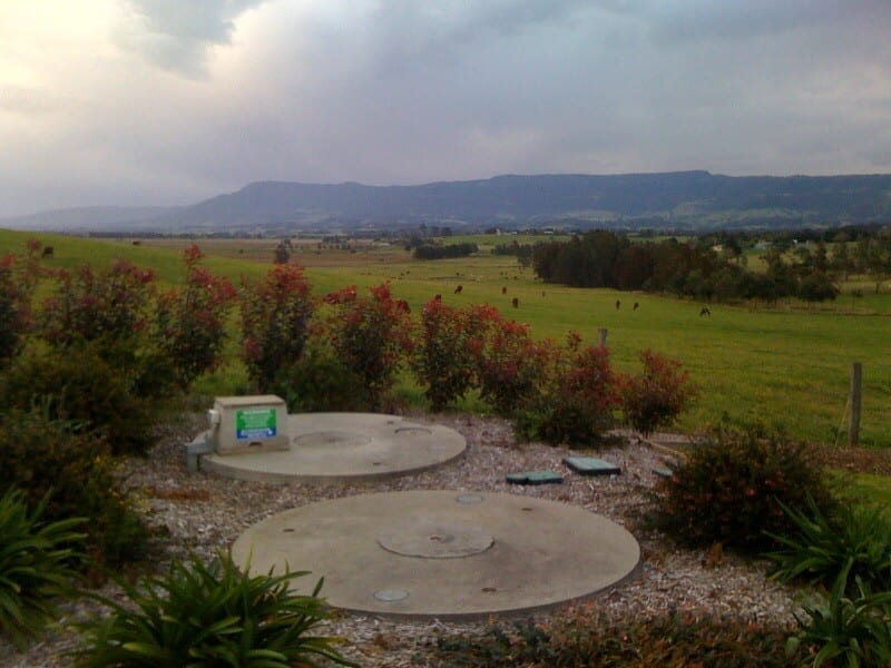 concrete-twin-tank Dual septic system