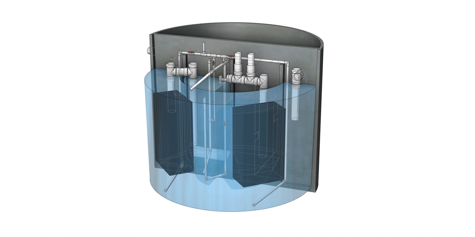 residential single septic tank
