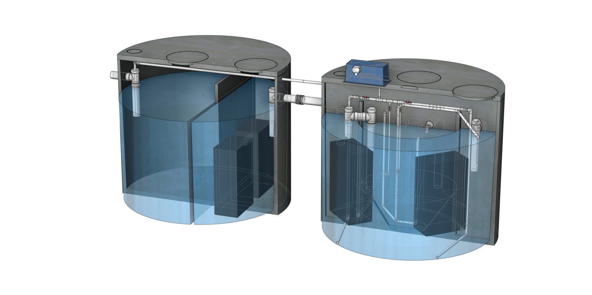 commercial Wastewater Treatment Systems and septic tanks